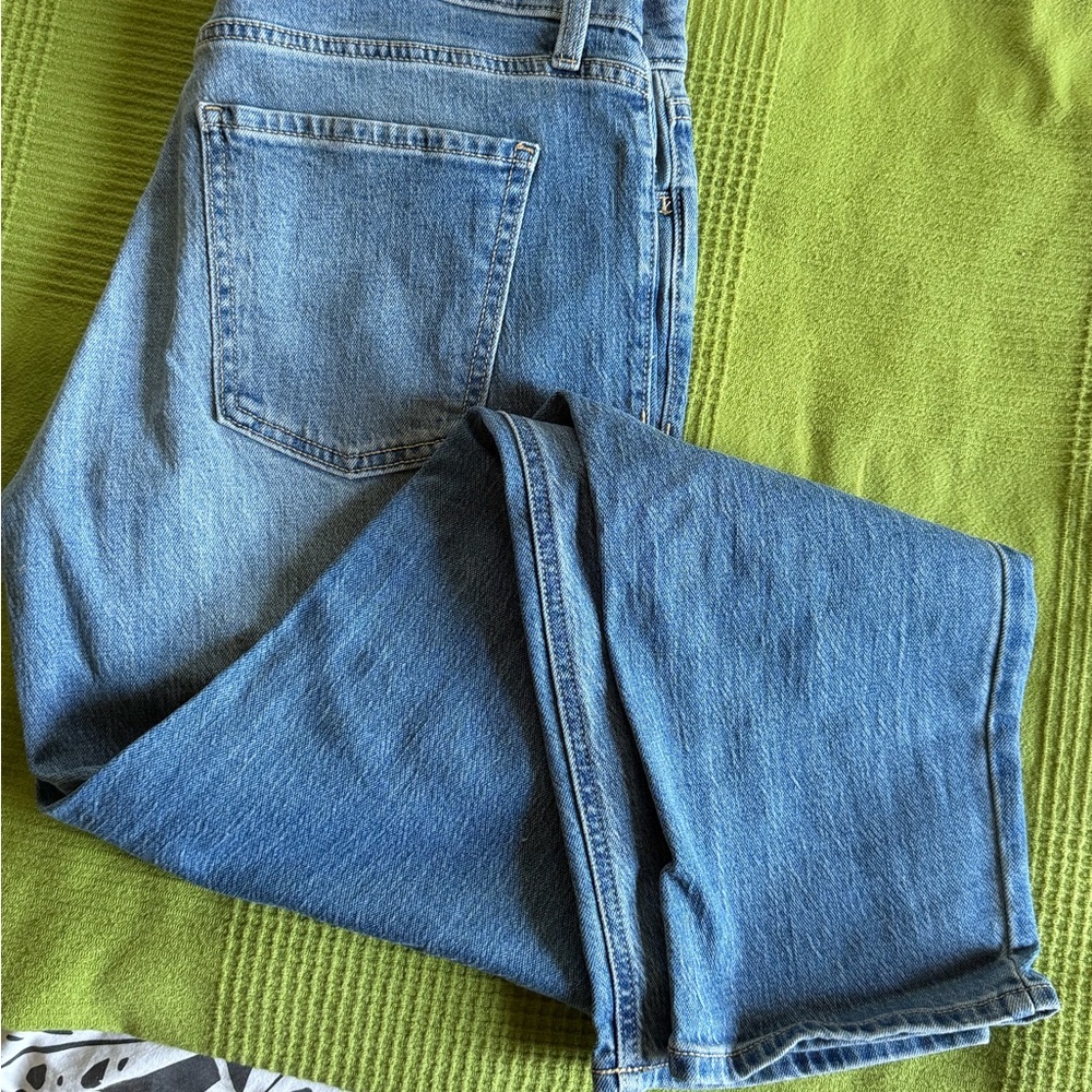 Old Navy Blue Mid-Rise Wow Boyfriend Jeans
